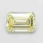 5.03ct Emerald Lab Grown Diamond (Colour Fancy Yellow, Clarity VVS2, IGI Certified)