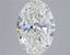 5.03ct Oval Lab Grown Diamond (Colour F, Clarity VVS2, IGI Certified)