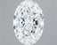 5.04ct Oval Lab Grown Diamond (Colour E, Clarity VVS2, IGI Certified)