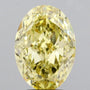 5.04ct Oval Lab Grown Diamond (Colour Fancy Intense Yellow, Clarity VS1, IGI Certified)