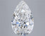 5.06ct Pear Lab Grown Diamond (Colour G, Clarity VVS2, IGI Certified)