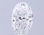 5.09ct Oval Natural Diamond (Colour E, Clarity VVS2, GIA Certified)