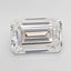 5.10ct Emerald Lab Grown Diamond (Colour G, Clarity VVS2, IGI Certified)