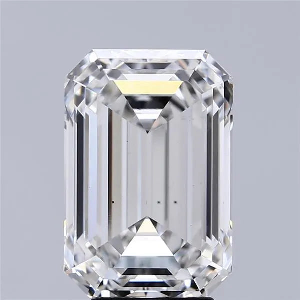 5.45ct Emerald Lab Grown Diamond (Colour G, Clarity VS2, IGI Certified)