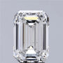 5.45ct Emerald Lab Grown Diamond (Colour G, Clarity VS2, IGI Certified)