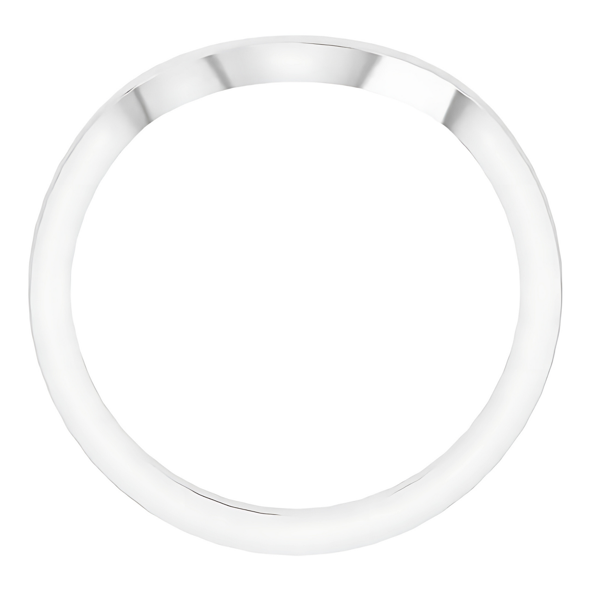 Eleanor Curved Wedding Ring