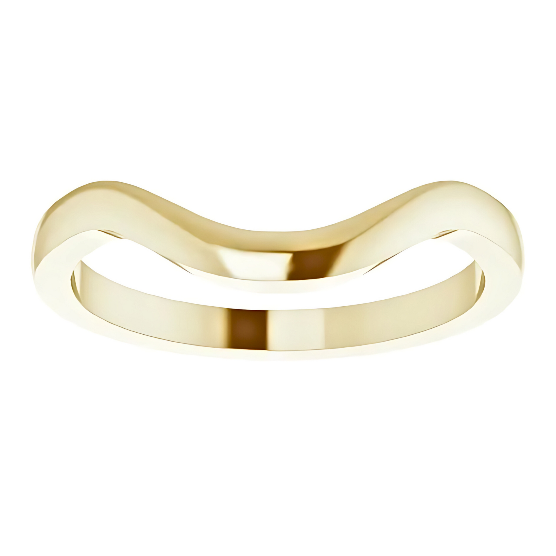 Eleanor Curved Wedding Ring