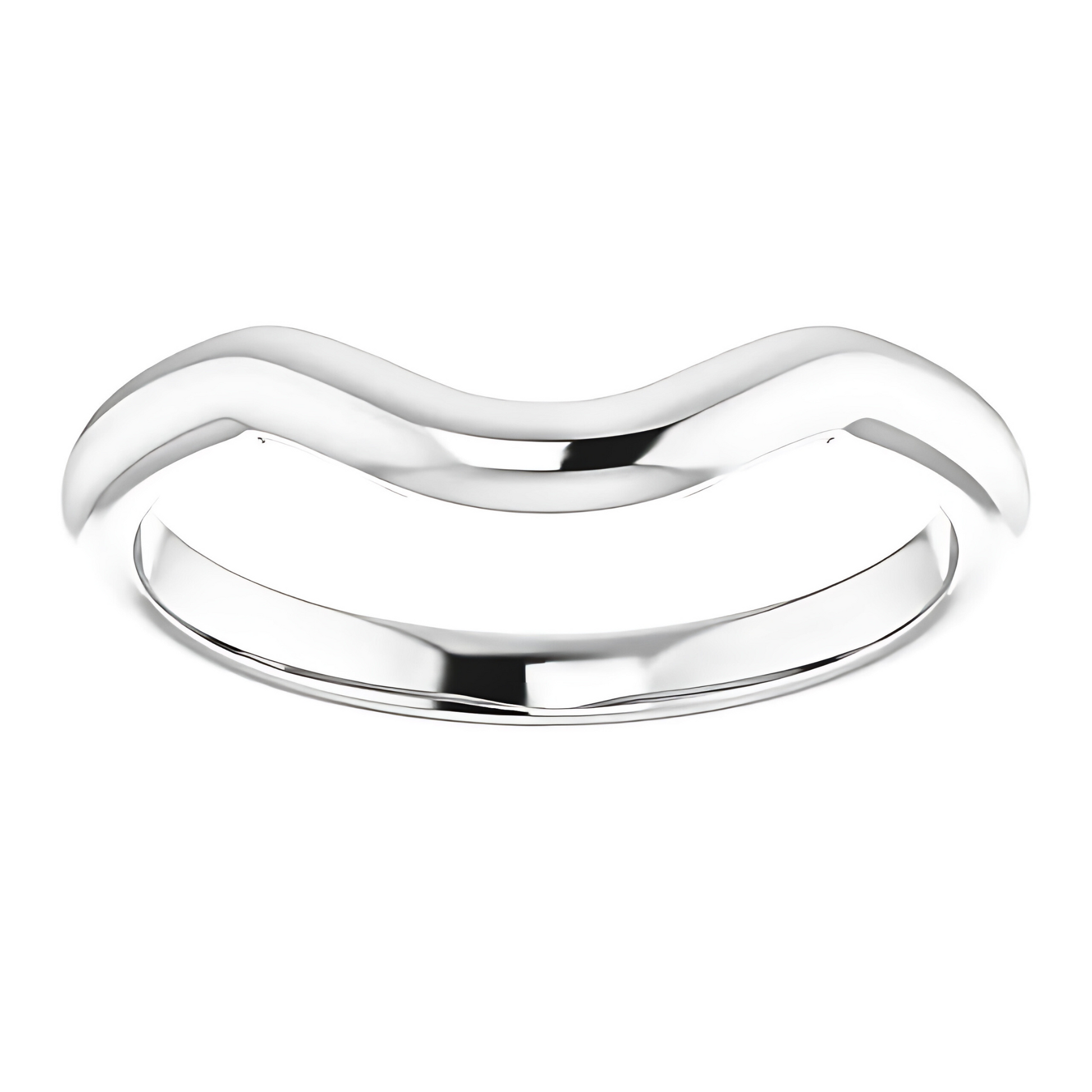 Florence Curved Wedding Ring