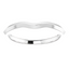 Campbell Curved Knife Edge Wedding Ring