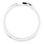Campbell Curved Knife Edge Wedding Ring
