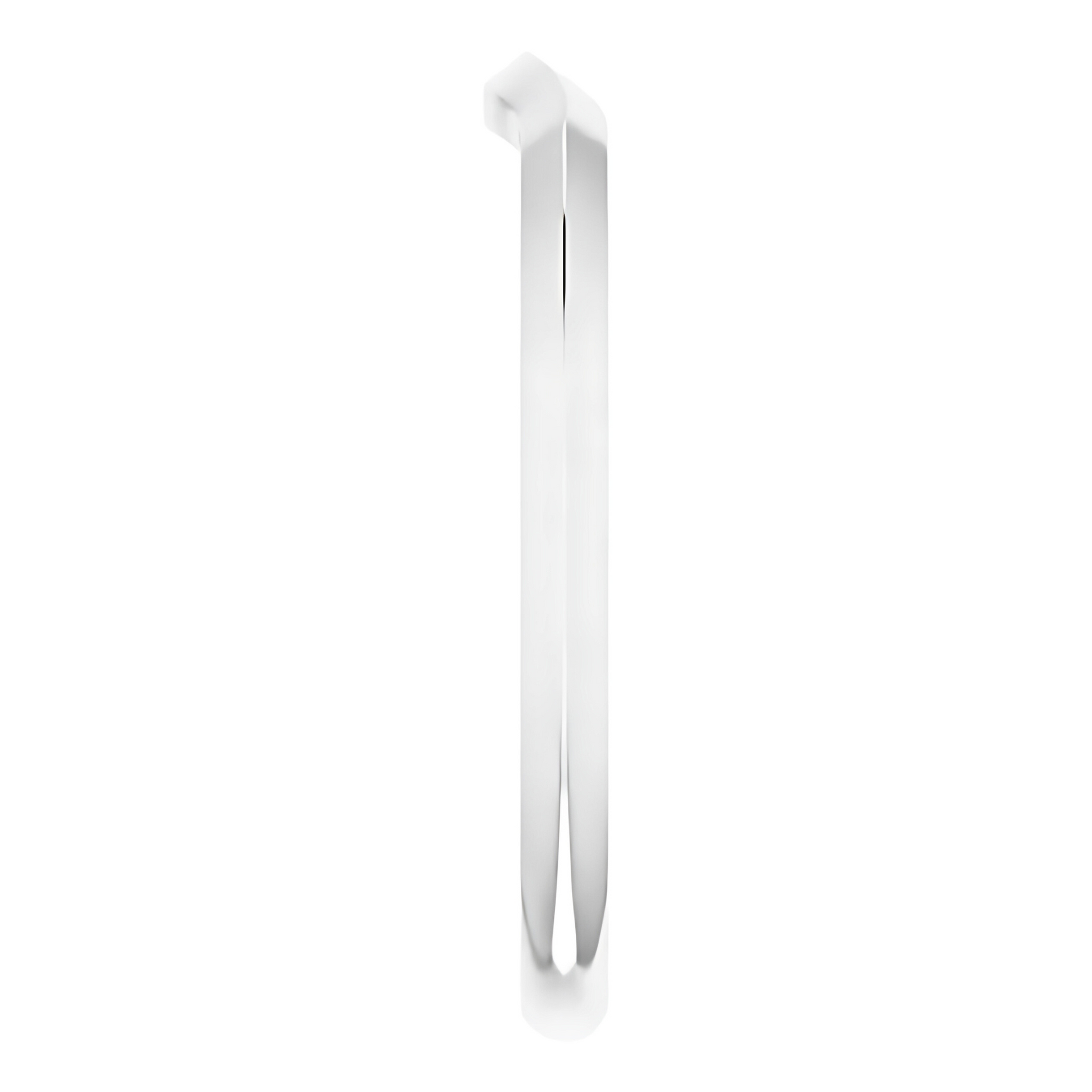 Campbell Curved Knife Edge Wedding Ring