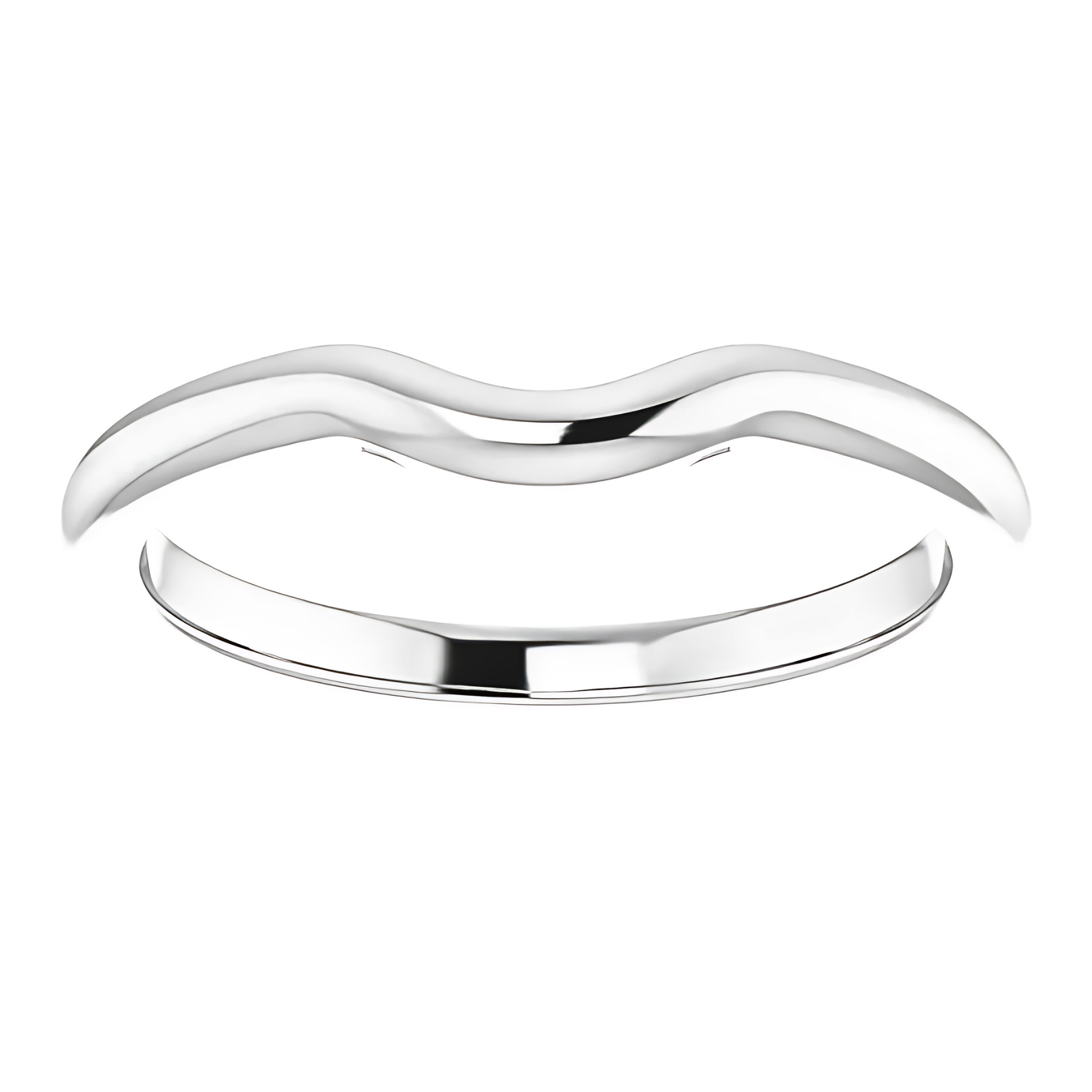 Esme Curved Wedding Ring