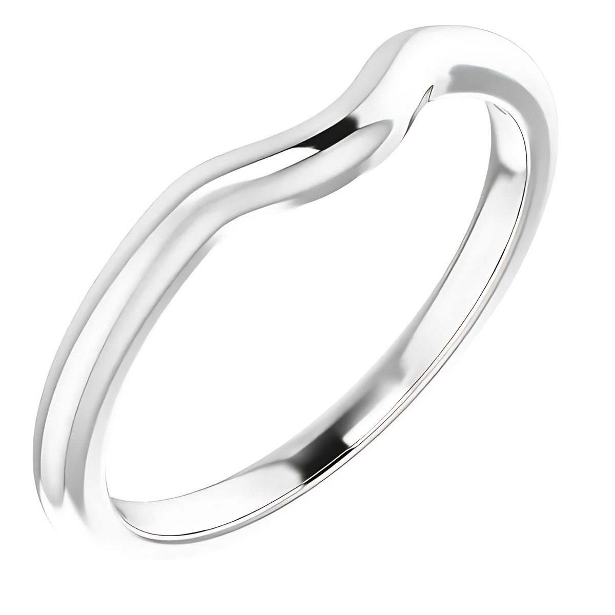 Esme Curved Wedding Ring