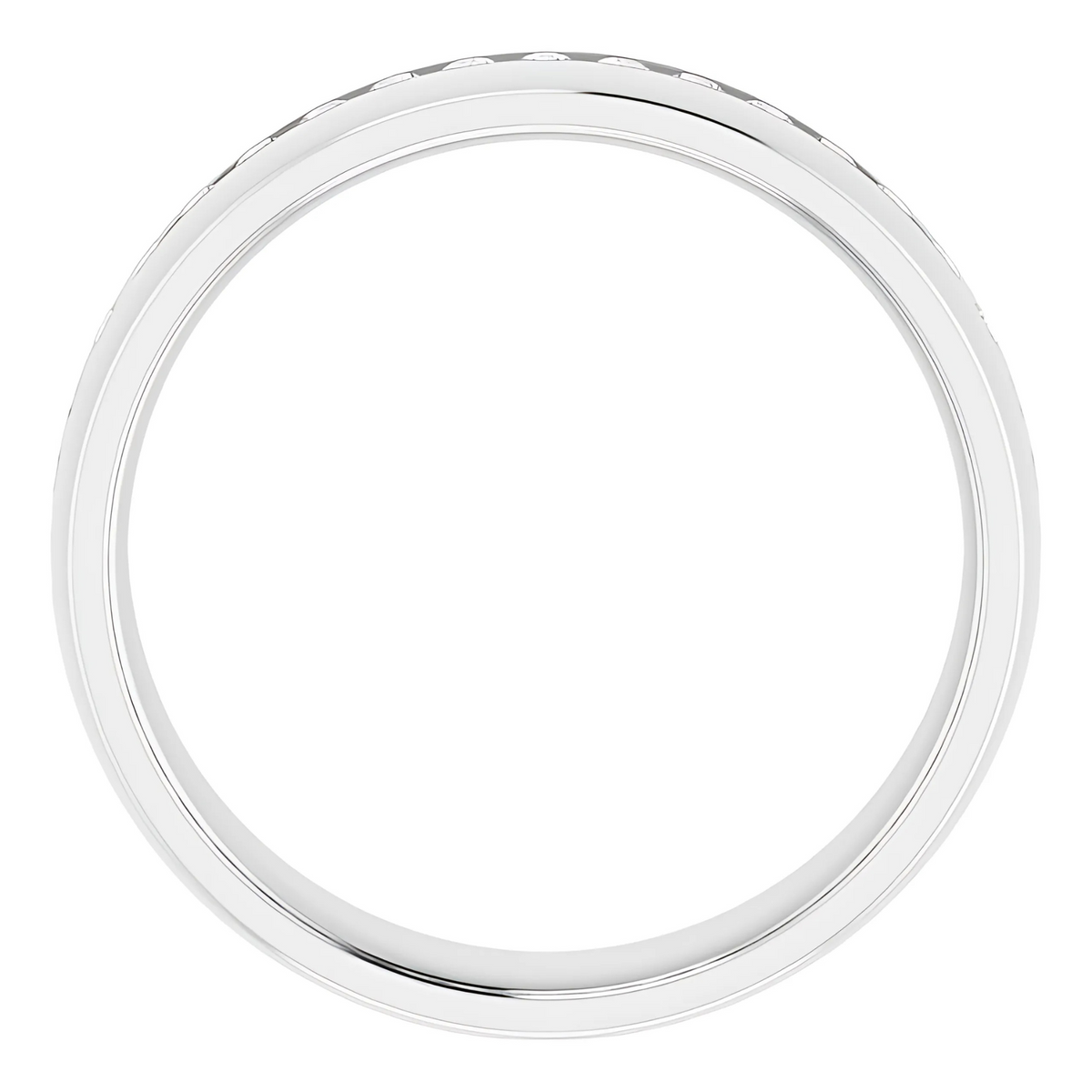 Channel Diamond Men's Wedding Ring