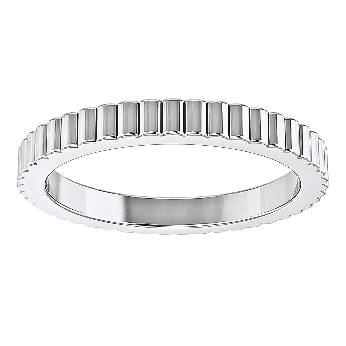Arden Fluted Stacking Ring