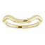 Caroline Curved Wedding Ring