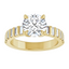 Ashton Baguette Accented Setting