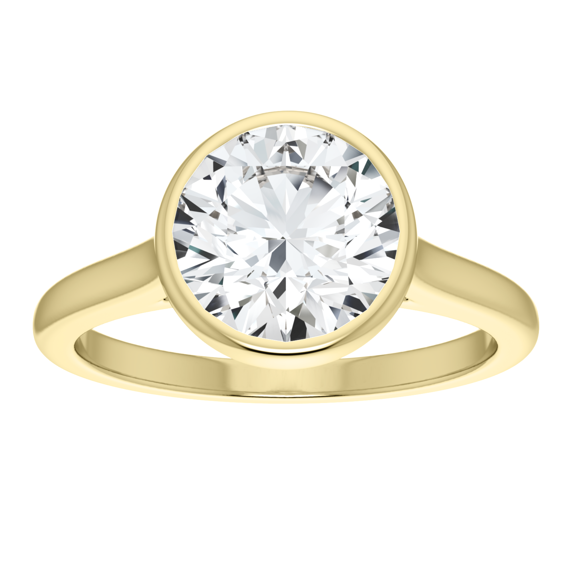 Gwyneth Solitaire Bezel Setting