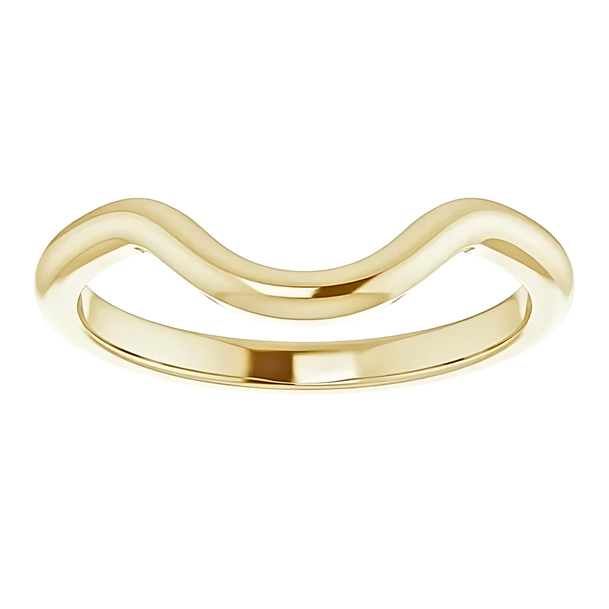 Bonnie Curved Wedding Ring