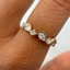 Sarah Wave Diamond Ring