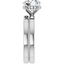 Blair Hidden Halo Solitaire Setting & Matching Wedding Ring