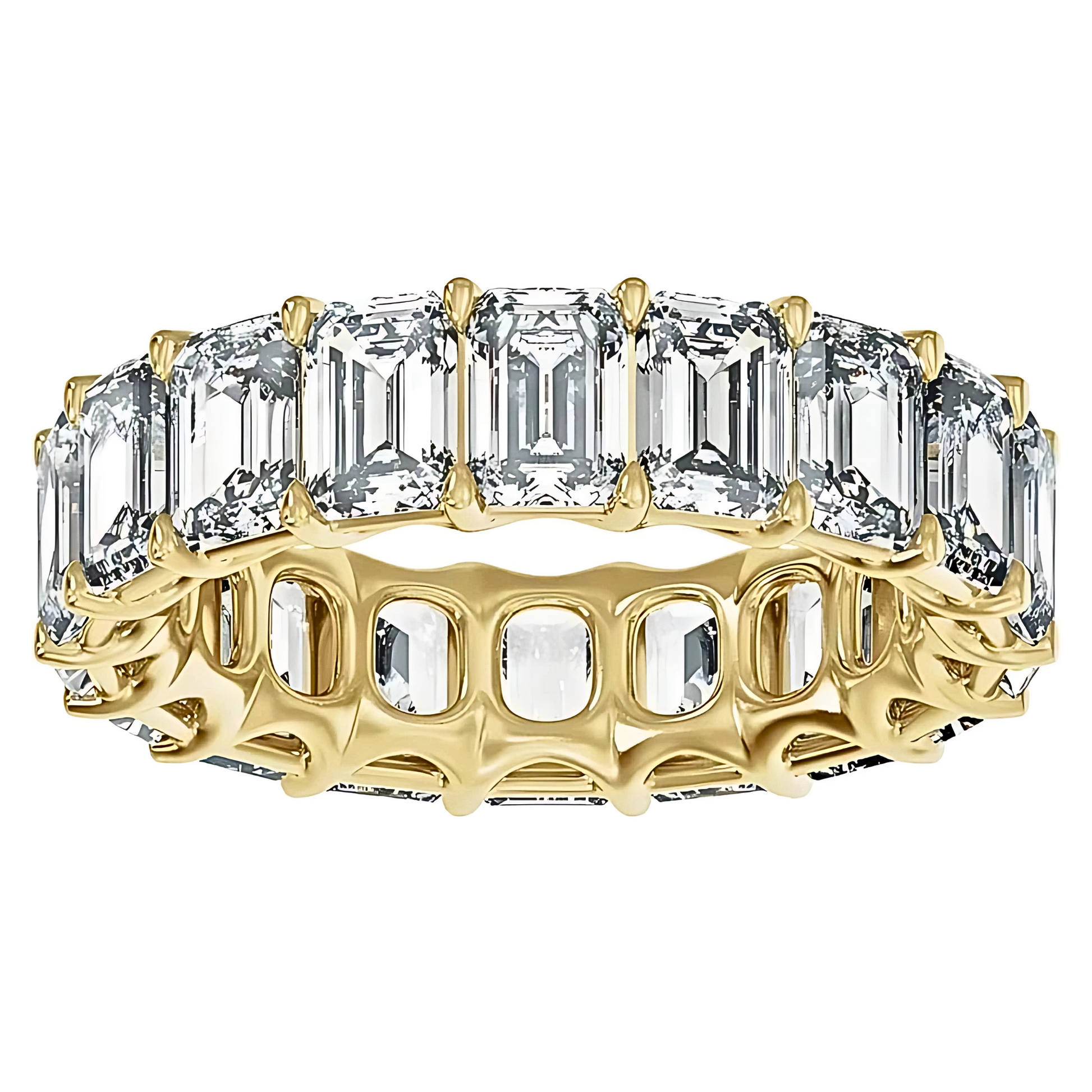 Tess Emerald Lab Grown Diamond Eternity Ring