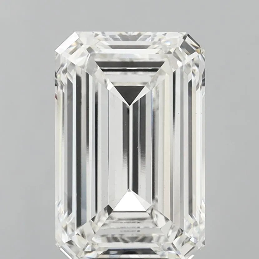 6.04ct Emerald Lab Grown Diamond (Colour F, Clarity VS1, IGI Certified)