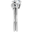 Sophia Three Stone Setting & Matching Wedding Ring