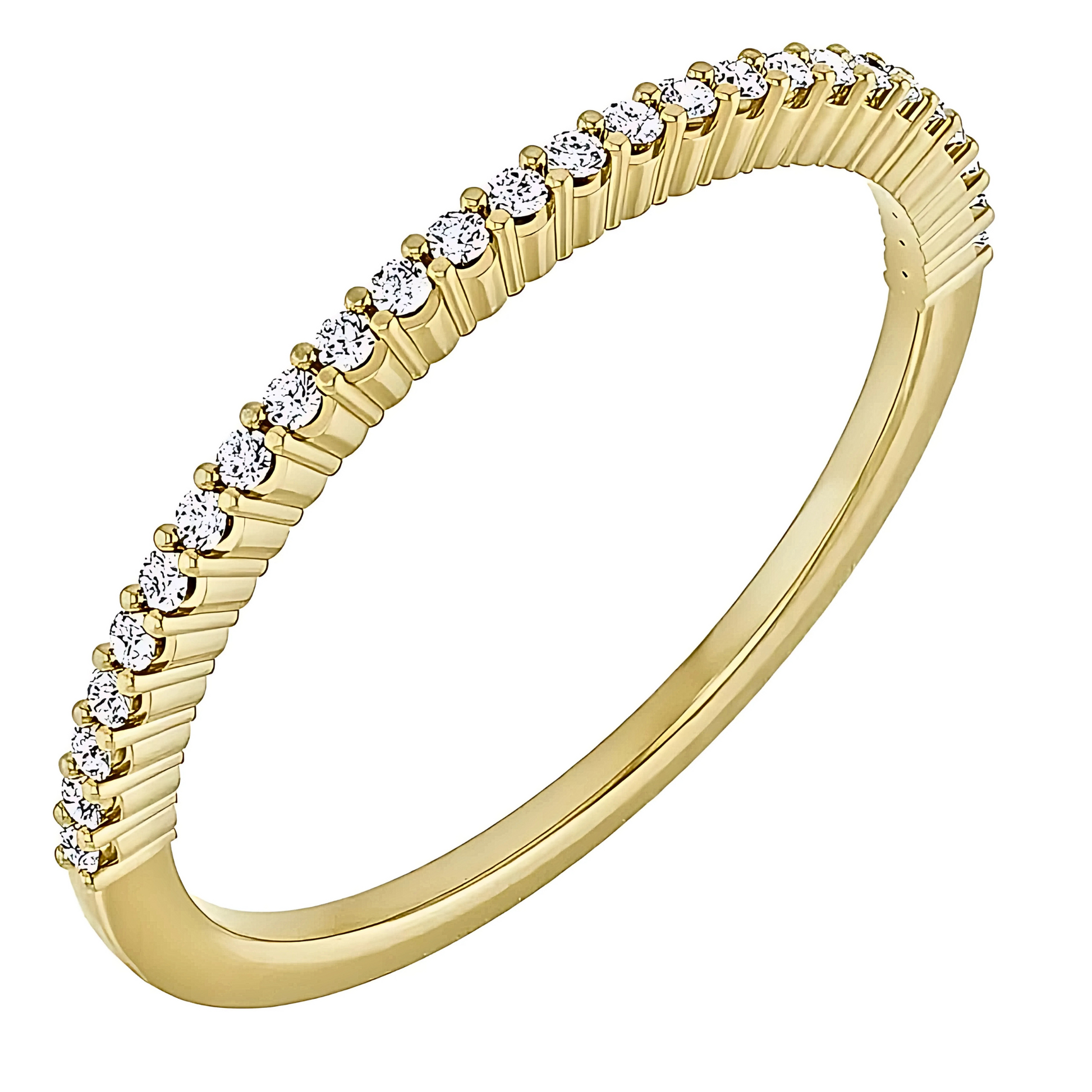 Annie Mini Pavé Diamond Ring