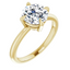 Frances Tilted Solitaire Setting