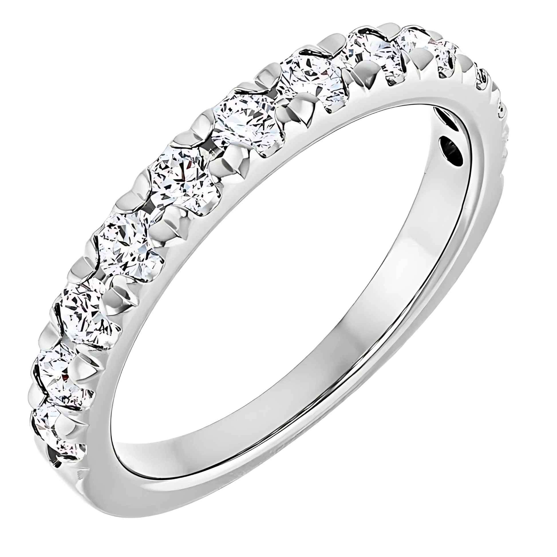 Ruthie French Pavé Diamond Wedding Ring
