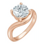 Marlowe Wave Offset Solitaire Setting