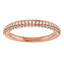 Leighton Micro-Pavé Diamond Wedding Ring