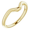 Evelyn Curved Wedding Ring