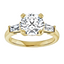 Lauren Three Stone Setting