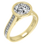 Megan Channel Baguette Bezel Setting