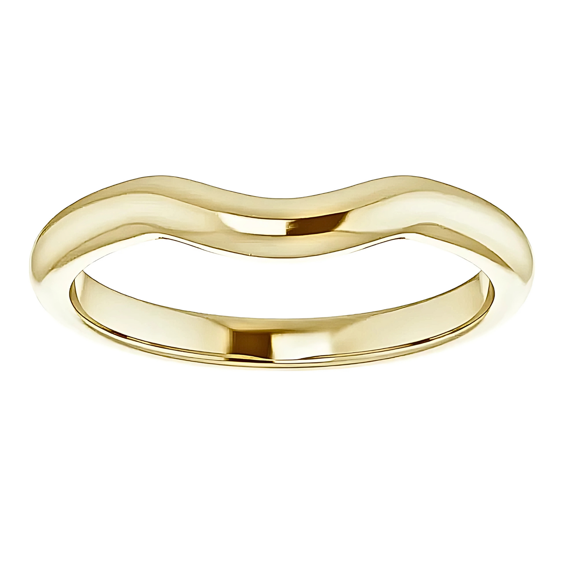 Lauren Curved Wedding Ring