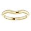 Lauren Curved Wedding Ring