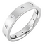 Henrietta Flush-Set Diamond Eternity Cigar Band