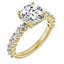 Serena Hidden Halo Pavé Setting