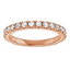 Addison French Pavé Diamond Wedding Ring