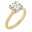 Molly Double Claw Prong Solitaire Setting