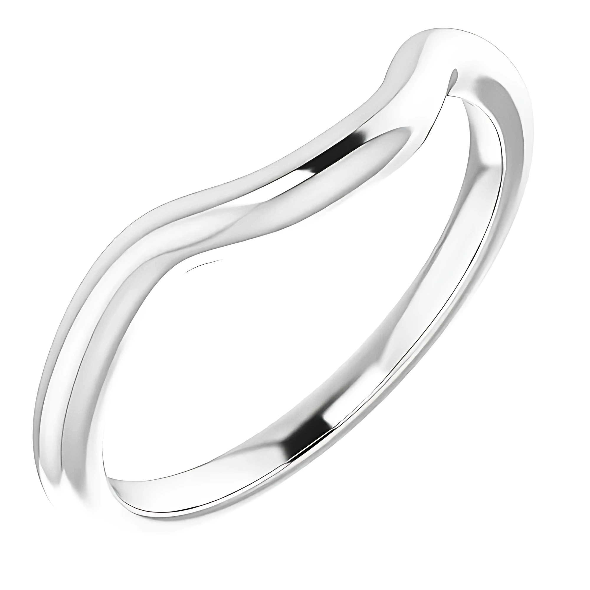 Alexandra Curved Wedding Ring