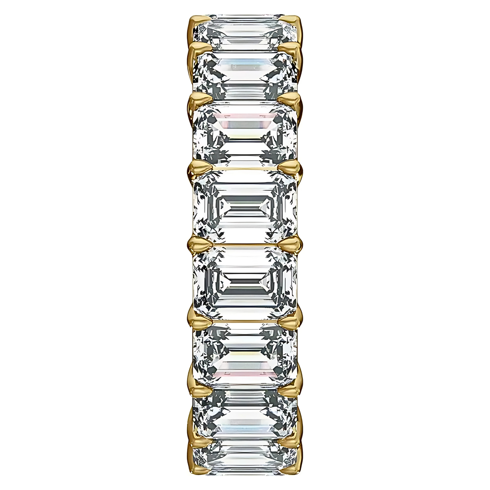 Tess Emerald Lab Grown Diamond Eternity Ring
