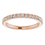 Louisa French Pavé Diamond Wedding Ring