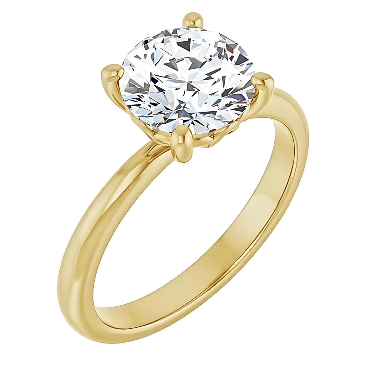 Penelope Tulip Solitaire Setting