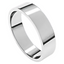 Classic Flat Polished Men's Wedding Ring