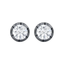 Elsie Georgian Button Back Lab Grown Diamond Stud Earrings