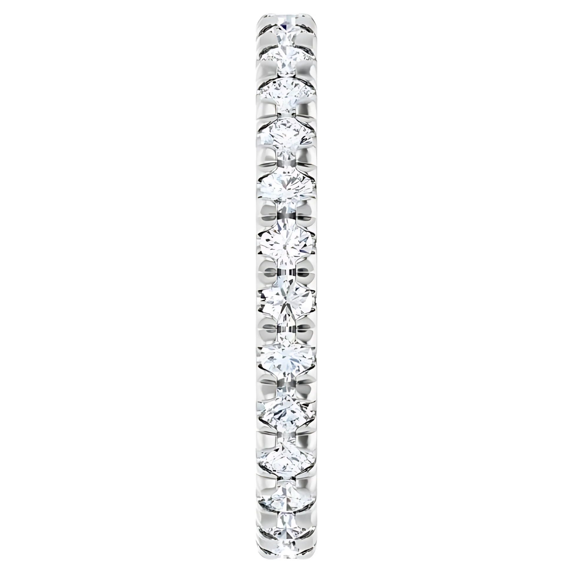 Ruthie French Pavé Diamond Eternity Ring