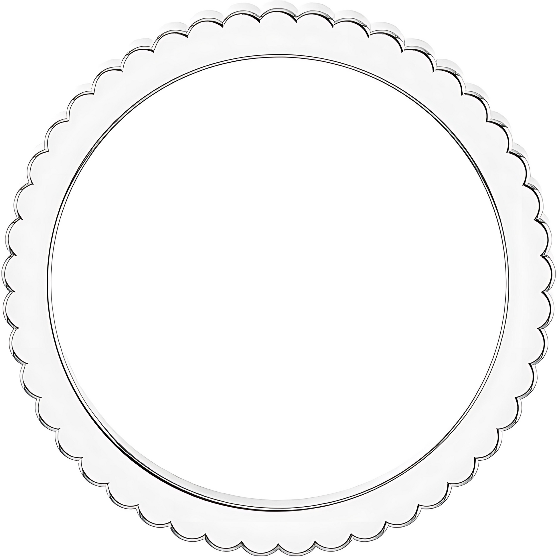 Arden Fluted Stacking Ring